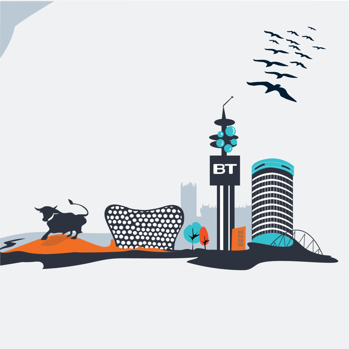 BT Tower illustration