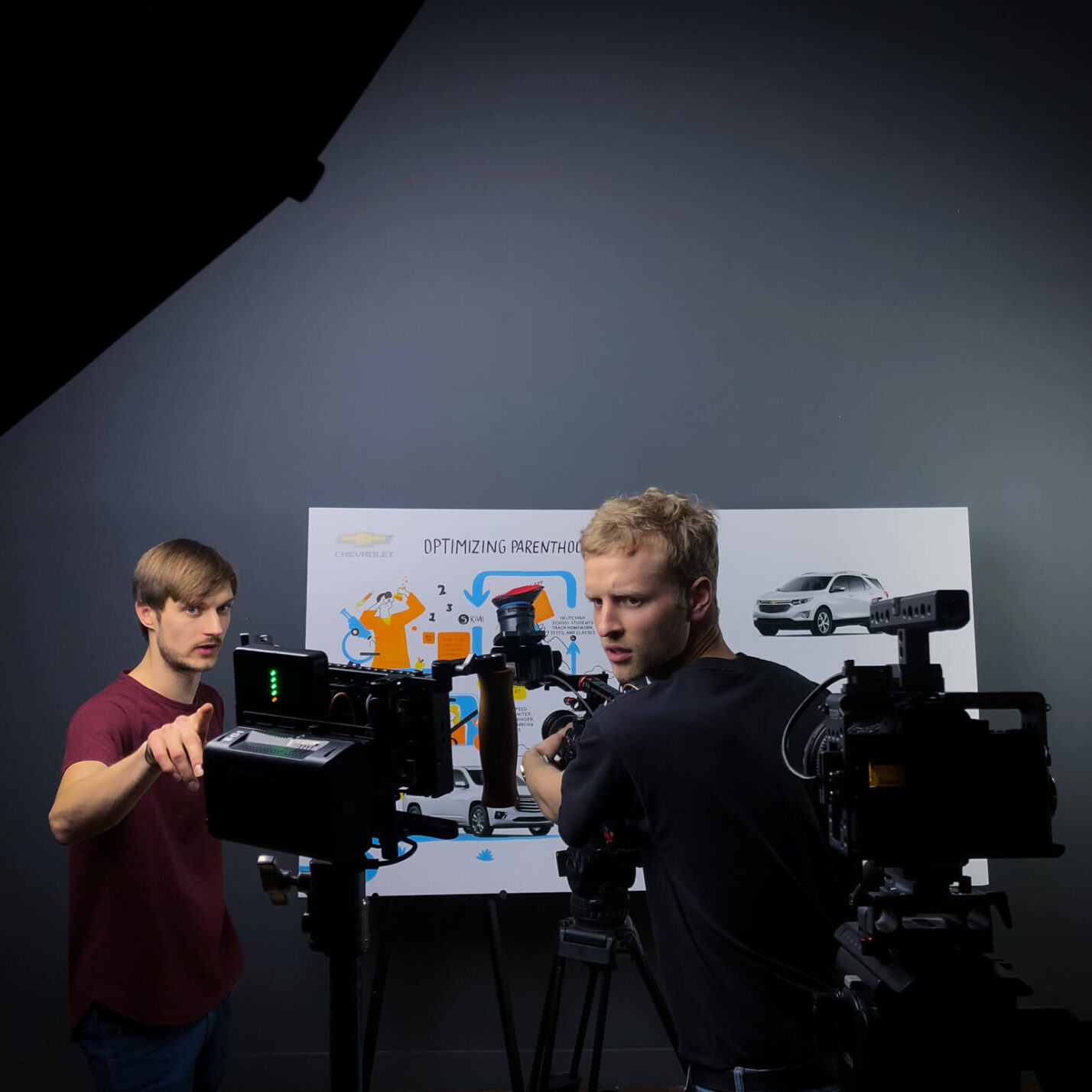 Live Scribing video production process by our videographers in London