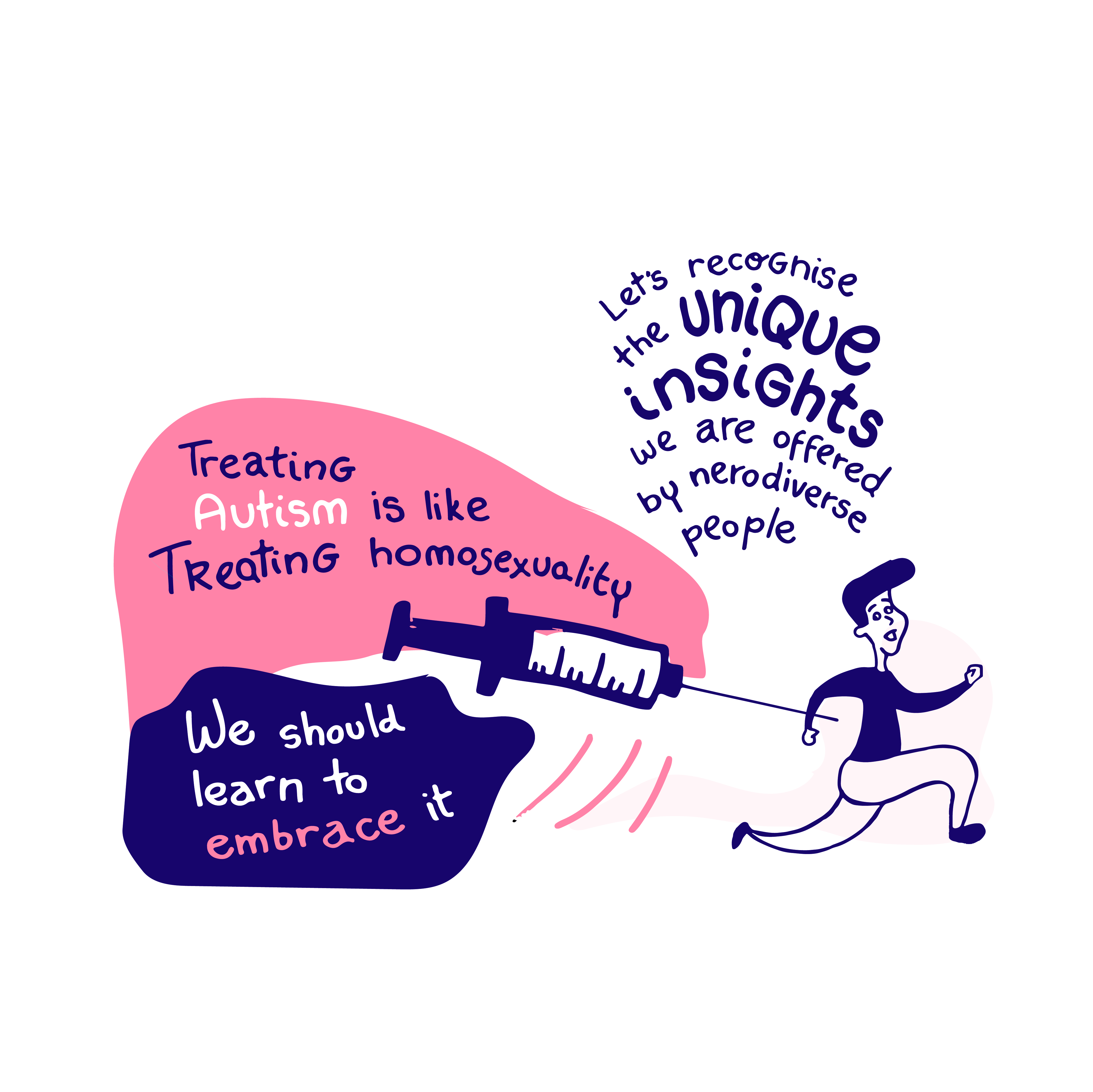 Live scribing neurodiversity autism inclusion workplace illustration conference visual notes
