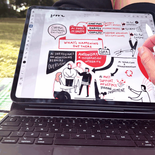 Hybrid Events Live Scribing