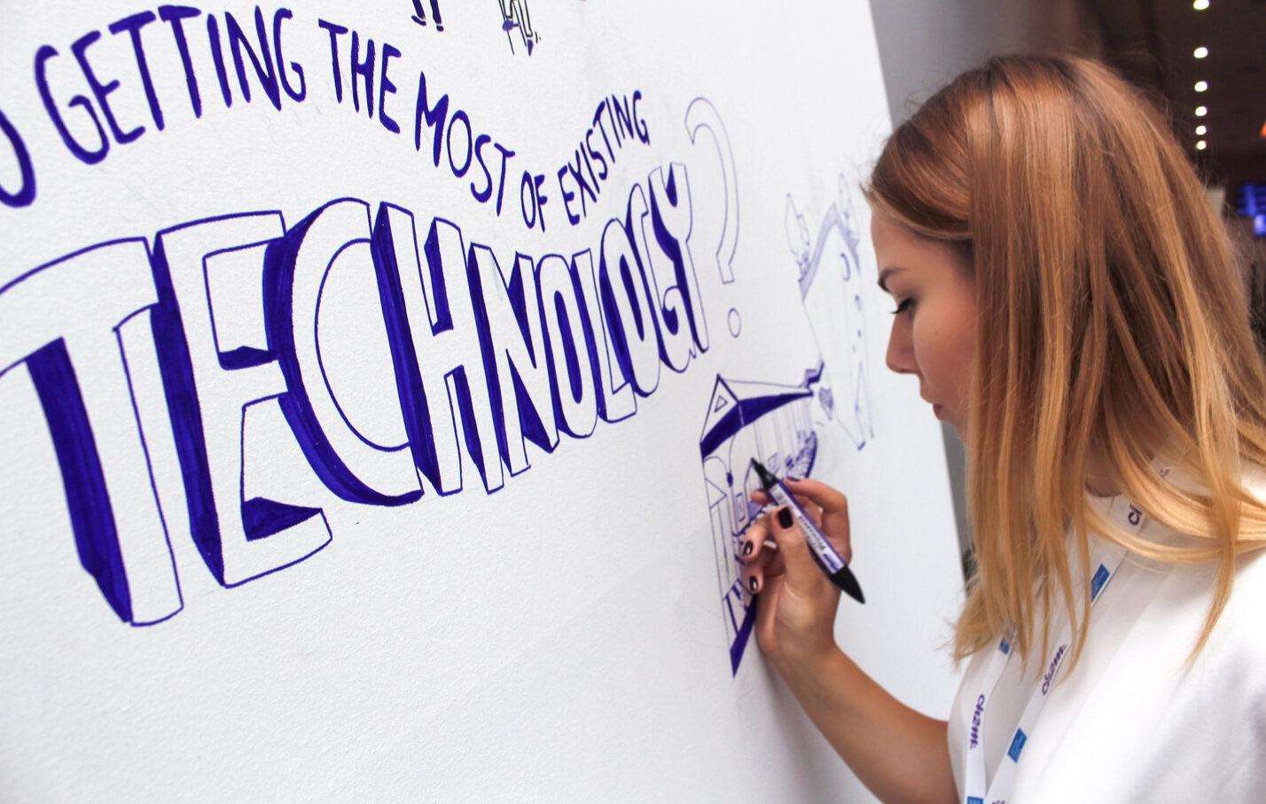 live scribing vs graphic recording visual comparison at event