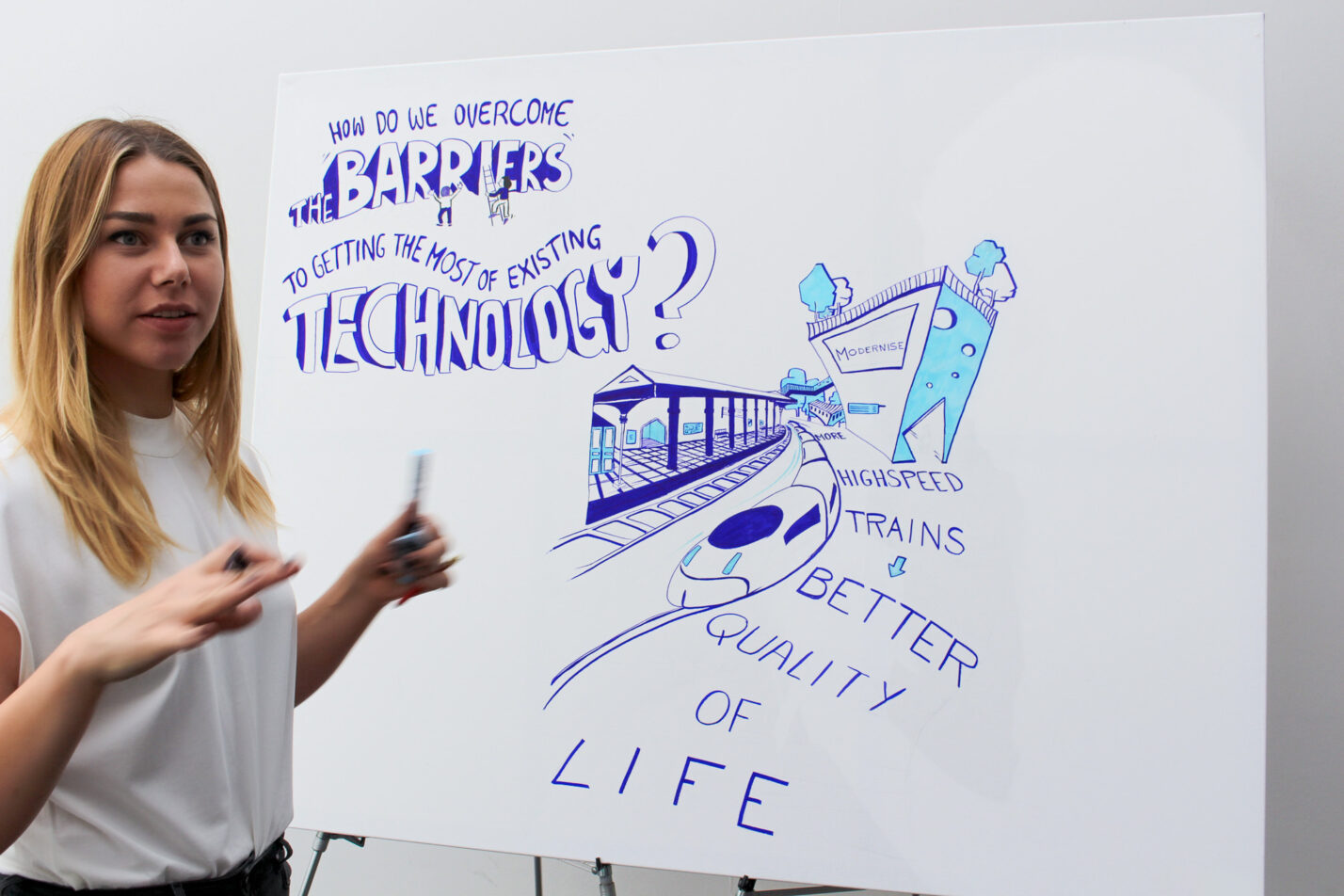 live illustration event artistic visual engagement